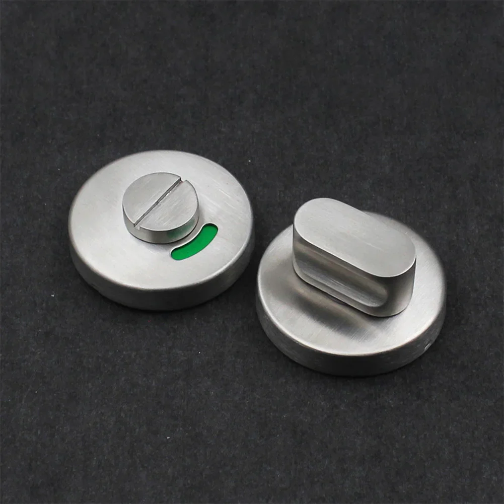 

Ручка-замок для ванной из нержавеющей стали с вращением на 360 градусов и индикатором присутствия для повышенной конфиденции и безопасности