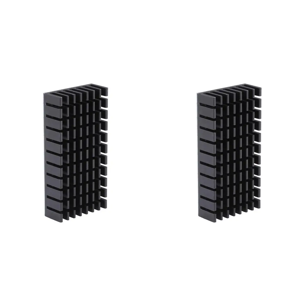 update. 2X Aluminum Heatsink Radiator Heat Sink for Electronic RAM Chip LED SSD Cooling with Thermal Conductive Tape 60x31x12mm