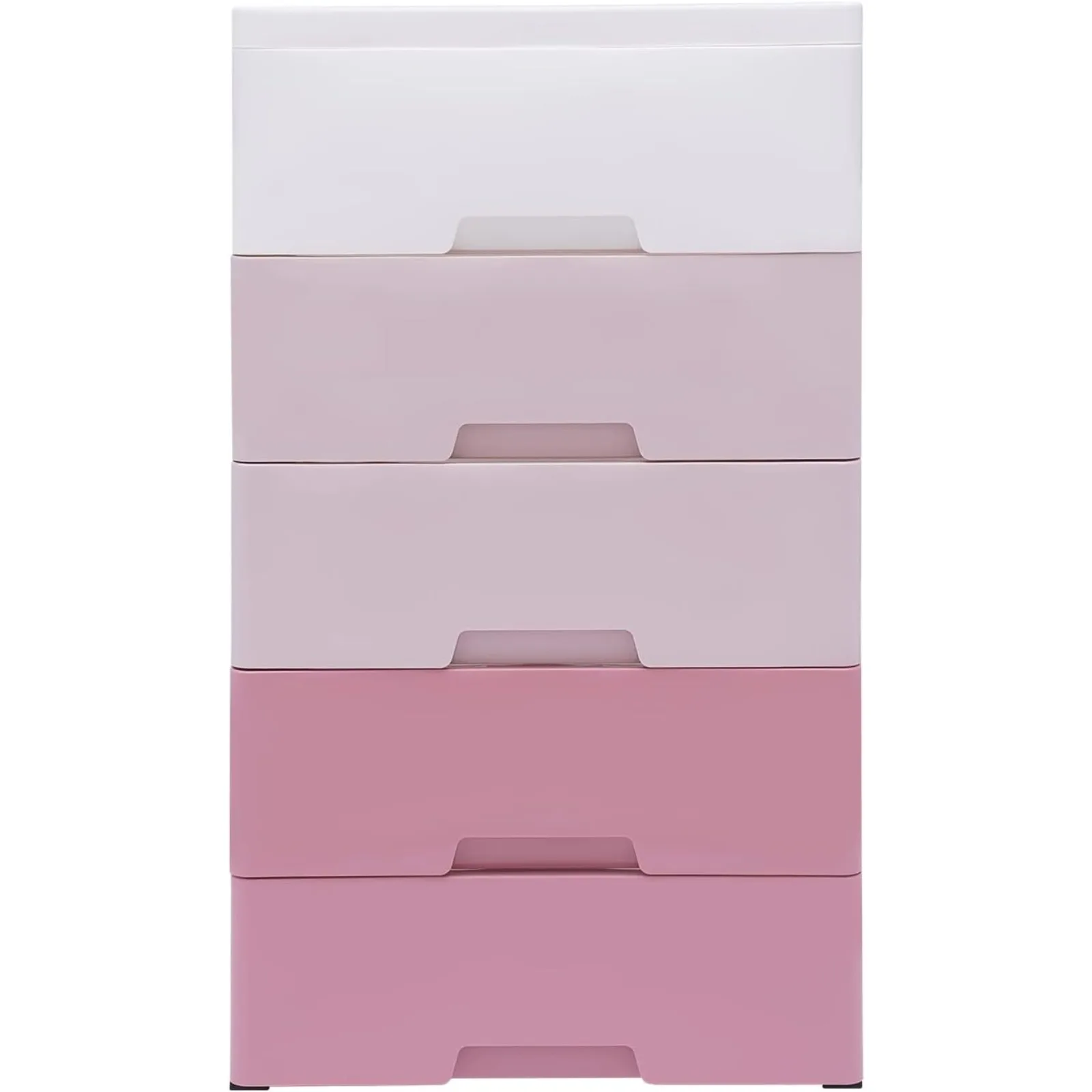 

PP Closet Storage with 5-layer Drawer , Baby Clothes Organizer, Cute Style Closet for Bedroom Clothes Playroom Furniture Toys