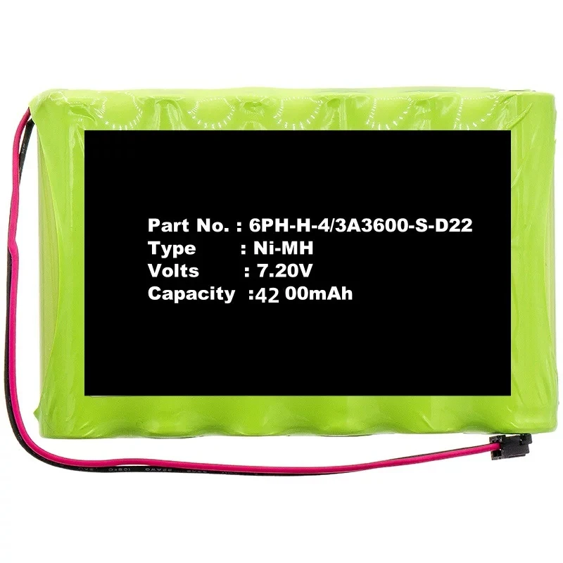 Alarm System Battery For DSC:6PH-H-4/3A3600-S-D22, Impassa 9057 Wireless Control Panel, Impassa Wireless Alarm Systems, 4200mAh