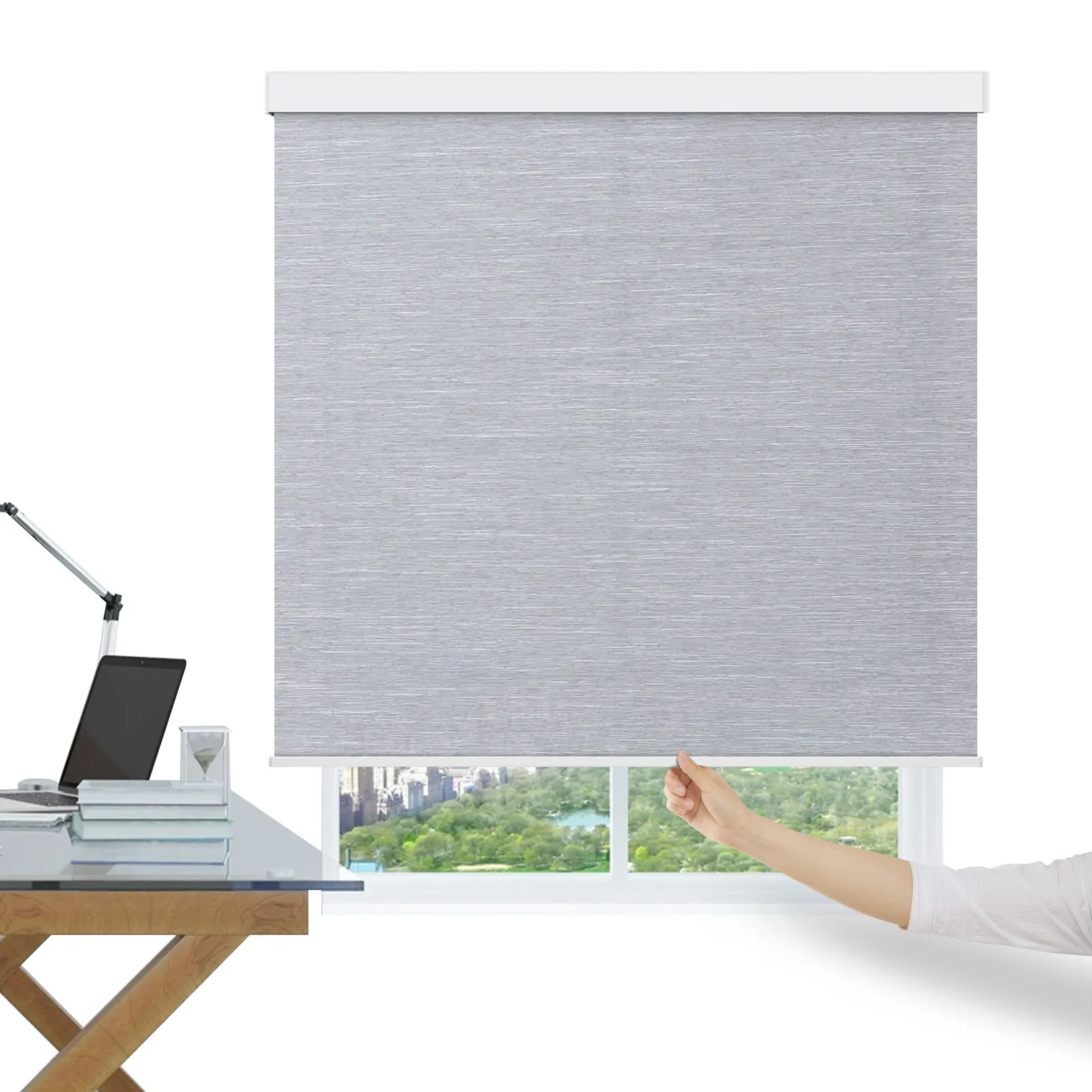 Akku-Rollo und Jalousien, Rollos, Verdunkelungs-Rollo