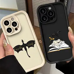 Dragon F-Fourth W-Wing Phone Case for IPhone 16 15 14 13 12 11 Pro Max Mini XR XS X 7 8 Plus Soft TPU Back Cover