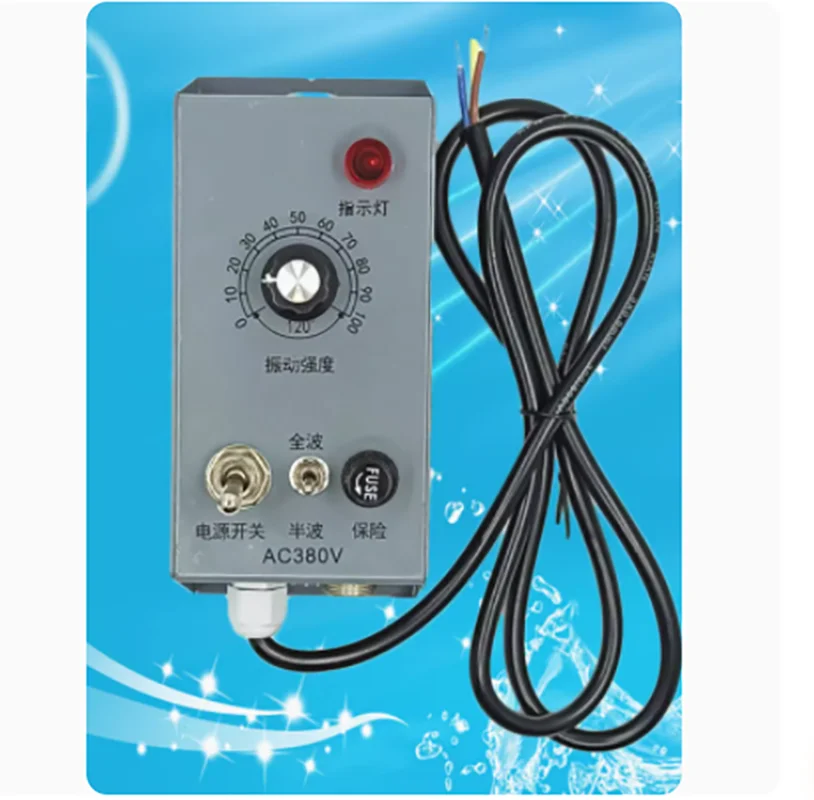 Controlador de velocidad de disco de vibración trifásico de 380V, controlador de amplitud de vibración, regulador de oscilación, ZCK-1