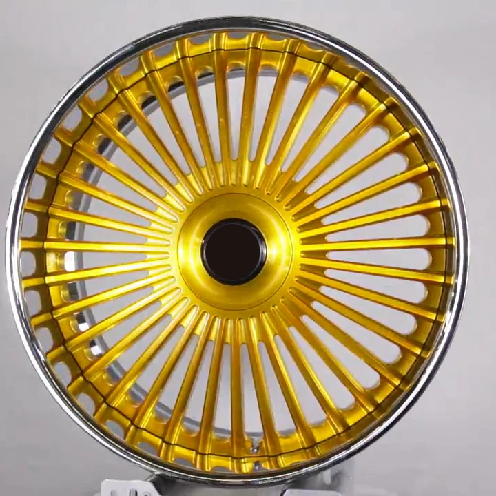 Custom 2/3 Piece Forged Alloy Wheels for Blitz 03 Style for 350Z G35 Supra RX7 . Silvia S15 Chrome - view 6