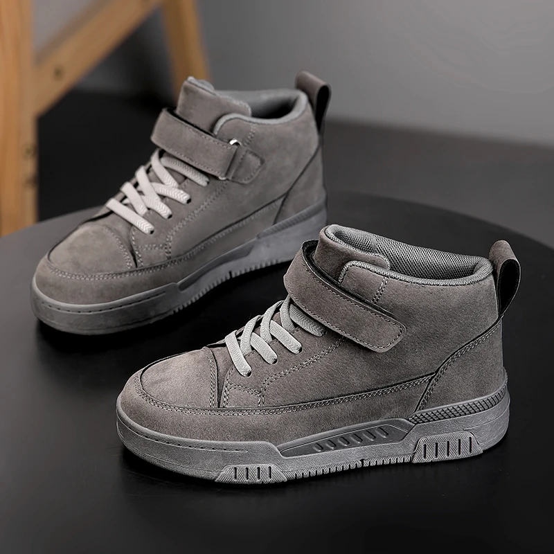 

2025 Fashion Kids Sneakers Boys Girls Casual Board Shoes High Top Running Sports Shoes Children Non-slip Basketball Sneakers
