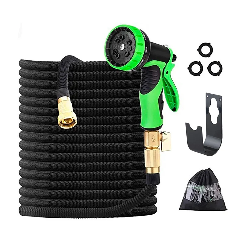 

Garden Hose Expandable Magic Water Pipes Home Garden Daily Watering Tools High-Pressure Car Wash Cleaning Water Gun for Farm