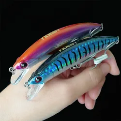 Noeby 2pcs 90mm 30g Sinking Minnow Lures Swimbait Fishing Wobblers Iscas Artificiais Fishing Tackle Lures