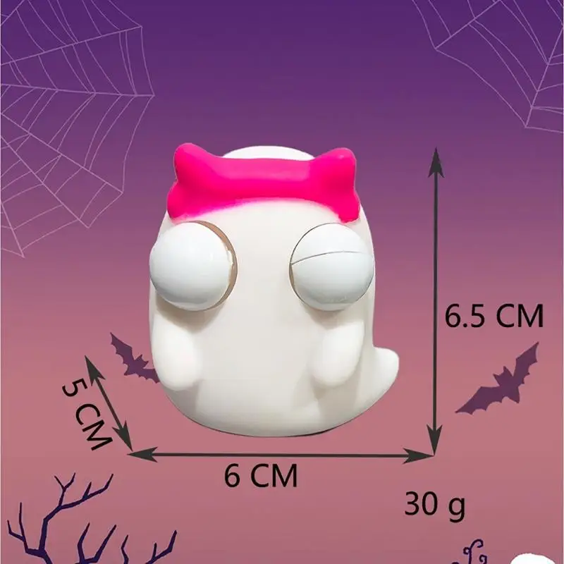 Corb đáng yêu Squeeze Toy Eyes Popping Đồ chơi hoạt hình hài hước cho nam giới bộ xương hoạt hình dễ thương