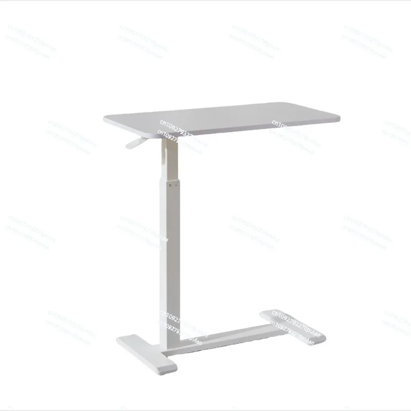 

Household pneumatic lifting table removable bedside small square table adjustable height simple desk