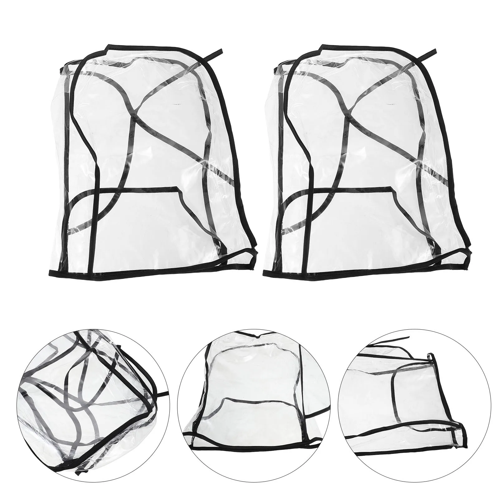 

2pcs Motorcycle Handlebar Covers Windproof Waterproof For Electric Bike Scooter Rain Protector Anti-Slip Grip Winter Riding