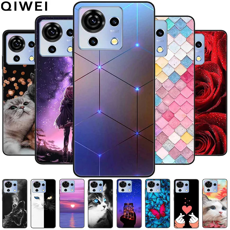 For ZTE Blade V50 Vita Case Soft Silicone Cute Fashion TPU Phone Cases for Blade V50Vita V 50 Vita 6.75'' Shockproof Shells Cats