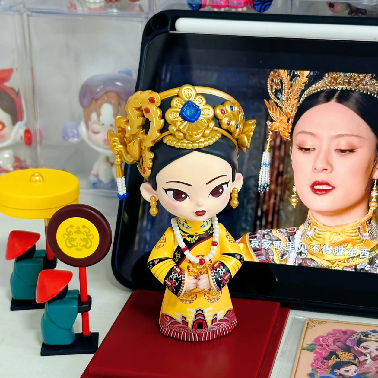 The Legend of Zhen Huan Figures Toys Ancient Princess Queen Zhenhuan Ornament Collaborative Doll Toys