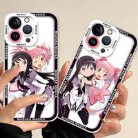 Anime Kaname Madoka Akemi Homura Case For VIVO Y7S Y02 Y36 Y35 Y11 Y16 Y17 Y17S Y20 Y33S Y21 Y31 Y19 Y28 Y76 Y100 Y51 Y50 Cover