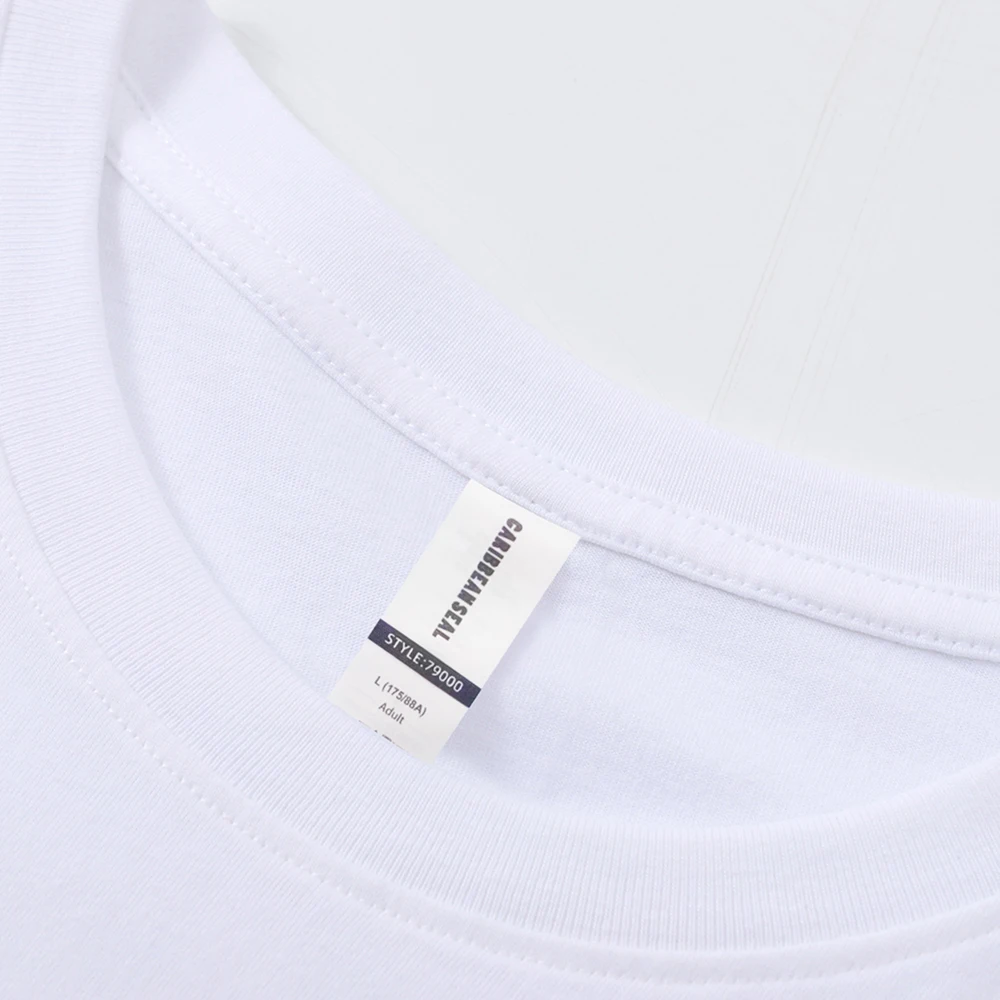 Logo personalizzato Testo T-shirt in cotone da donna O-Collo T-shirt oversize Street Modello fai da te Tee Casual Manica corta Top Abbigliamento donna