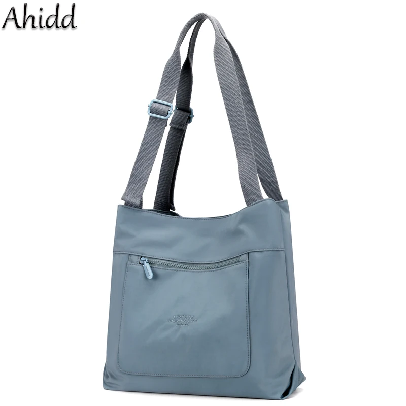 

Casual Handbag Women Waterproof Nylon Shoulder Bags Designer Large Capacity Tote Ladies Commuter Hand Bag Simple Messenger Bag