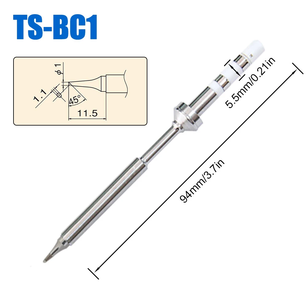 Pine64 Pinecil TS100 TS101 Soldeerbout Tip Vervanging Verschillende Modellen van Pinecil V2 Elektrische Soldeerbout TS Serie BC2 C4
