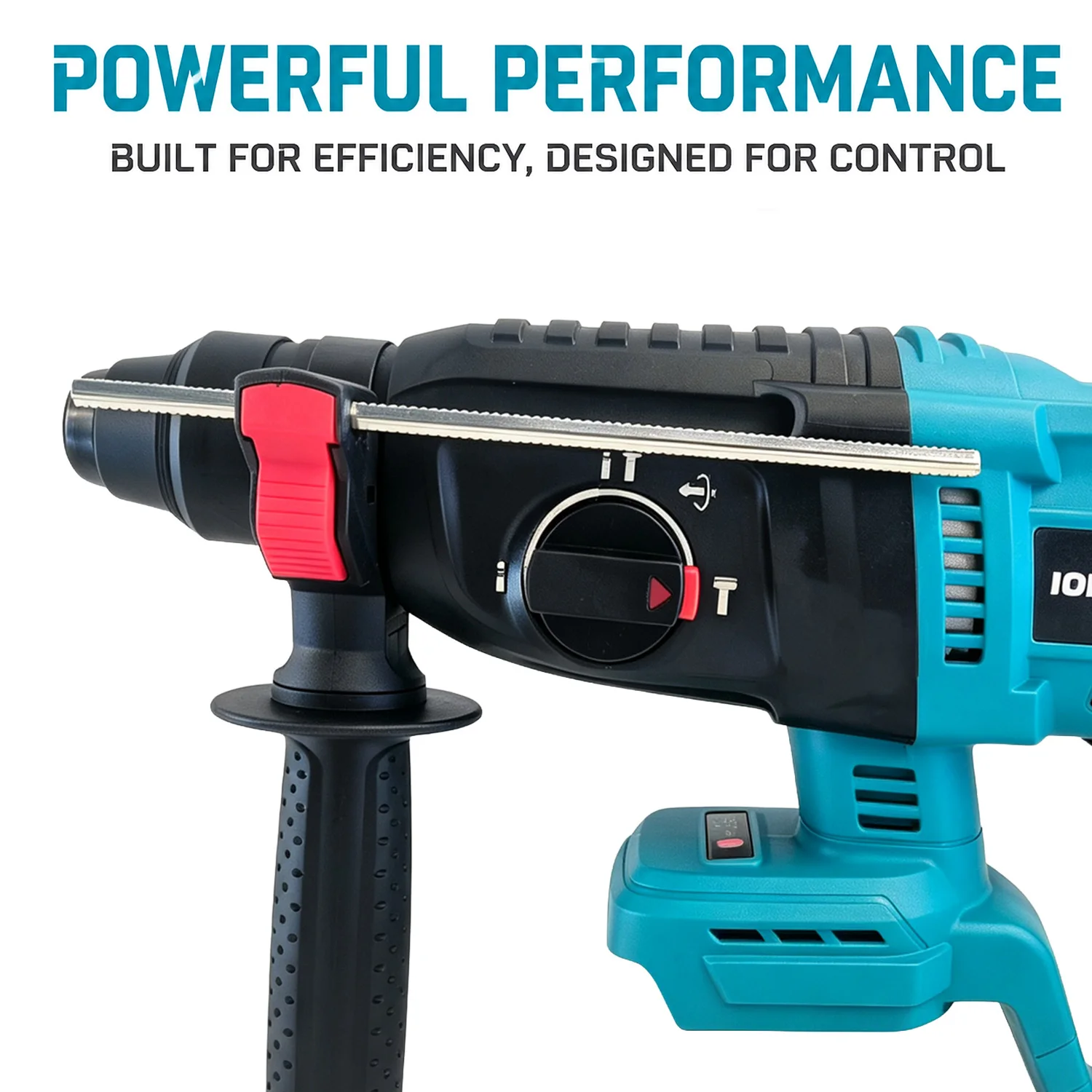 IONTOOL Handheld Cordless Rotary Hammer 1800rpm For Masonry Wall Dowel Installation and Pipe Bracket Fixing Maintenance Work
