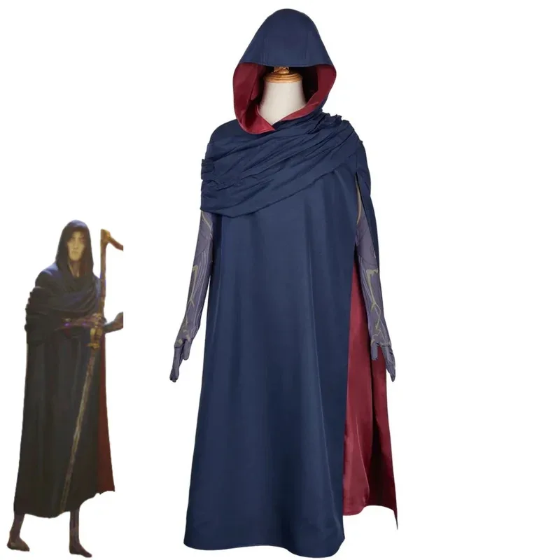 

COSda@Game LOL Arcane Season 2 Viktor Machine Herald Cosplay Costume Hooded Cloak Robe Glove Wig Adult Man Halloween Christmas S