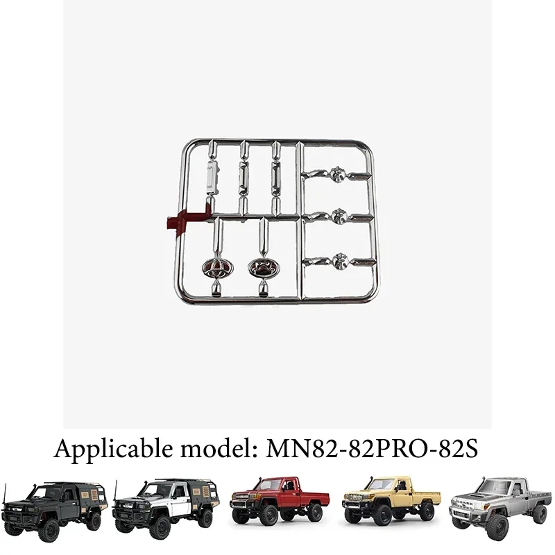 Rcgofollow mn82 lc79 mn78 1/12 rc peças de carro liga alumínio dianteiro traseiro portal eixo atualização e modificação kits diy vulneráveis