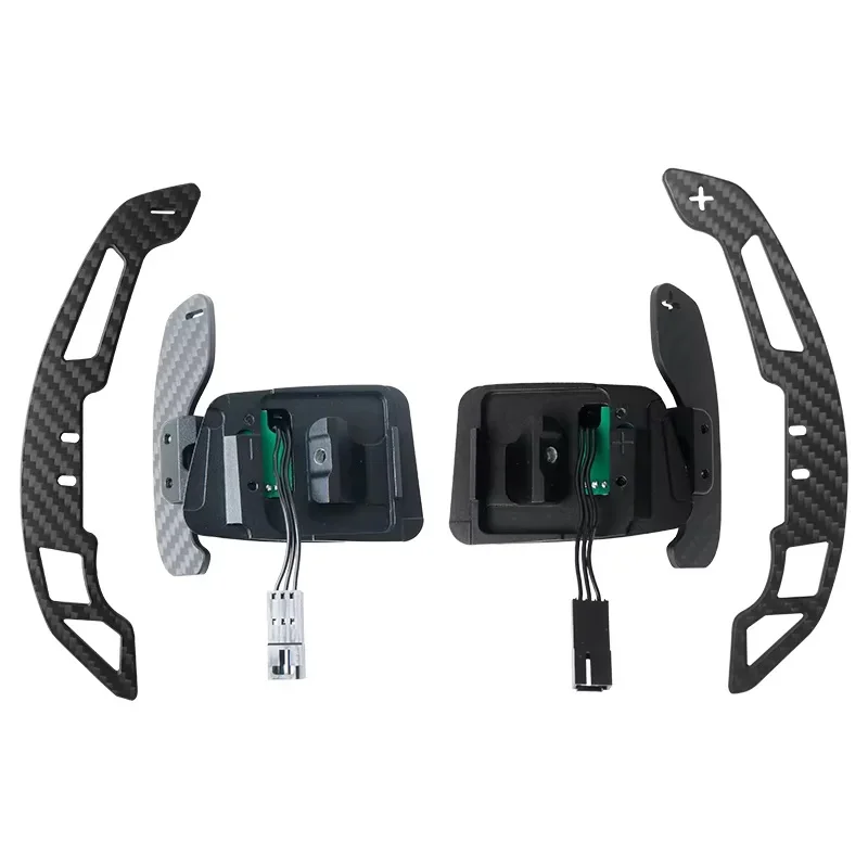 Custom Carbon Fiber Magnetic Shift Paddles For Jaguar XFL XEL F-PACE F-TYPE Land Rover Range Rover Sport Steering Wheel Car Part