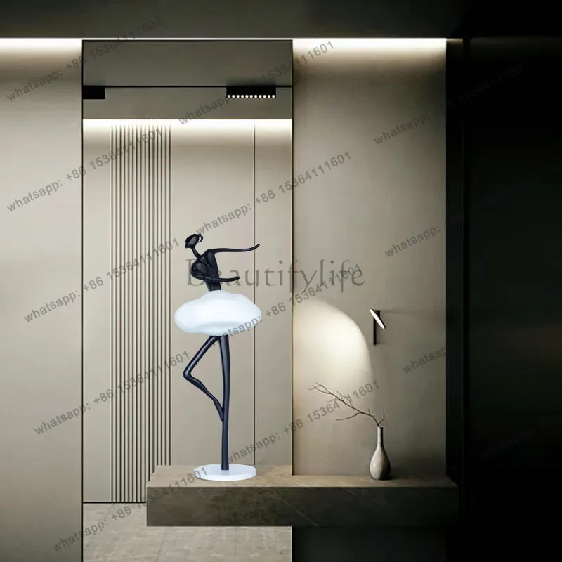 

Light luxury entrance art ornament living room entry light luxury abstract decoration