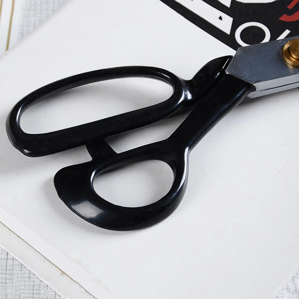 

1 Pair 10 Inches Metal Scissors For Tailor Sewing Dressmaking Lightweight Rustproof Sharp Fabric Cutting Craft Trimming Tools