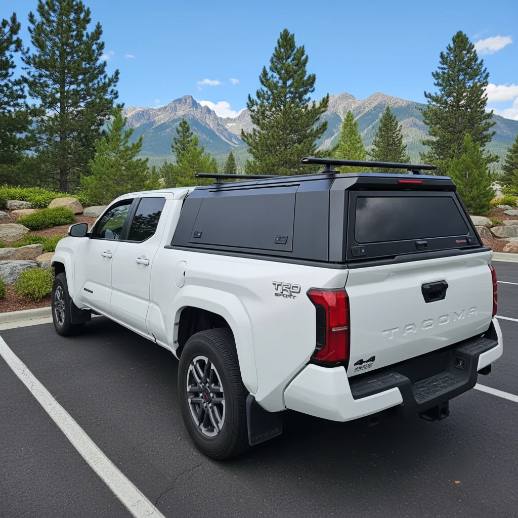 Hot Aluminum Truck Bed Cover Camper Shell Canopy for Ford's F150 Ranger Toyota's Tacoma Tundra Hilux Dmax BYD Shark GMC's Canyon
