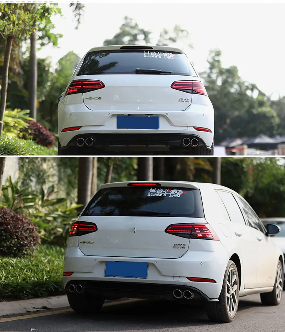 

Car Led Rear Lights For VW Volkswagen Golf 7 Tail Light MK7 7.5 2014-2020 Accessories Stop Brake Reverse Taillights Assembly