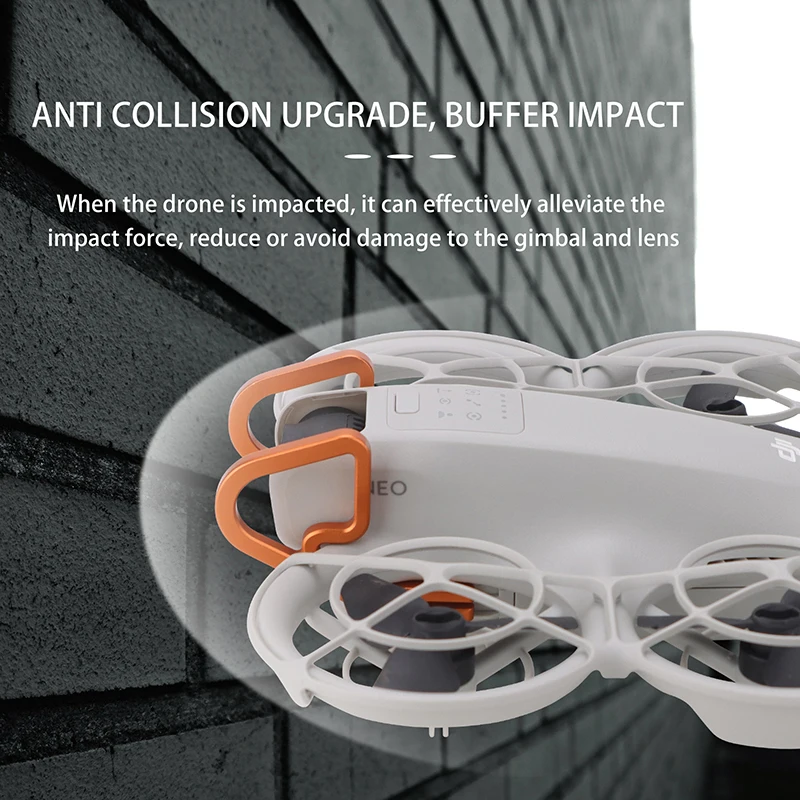سبائك الألومنيوم Gimbal الوفير ل DJI Neo واقية بار المضادة للتصادم الوفير عدسة حامي شريط الحرس ل DJI Neo اكسسوارات