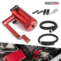 Oil Catch Can Tank 5.7 HEMI Z-Bracket Billet Catch Can for 2011-2021 6.4L Dodge Charger Challenger Chrysler300 Air Oil Separator