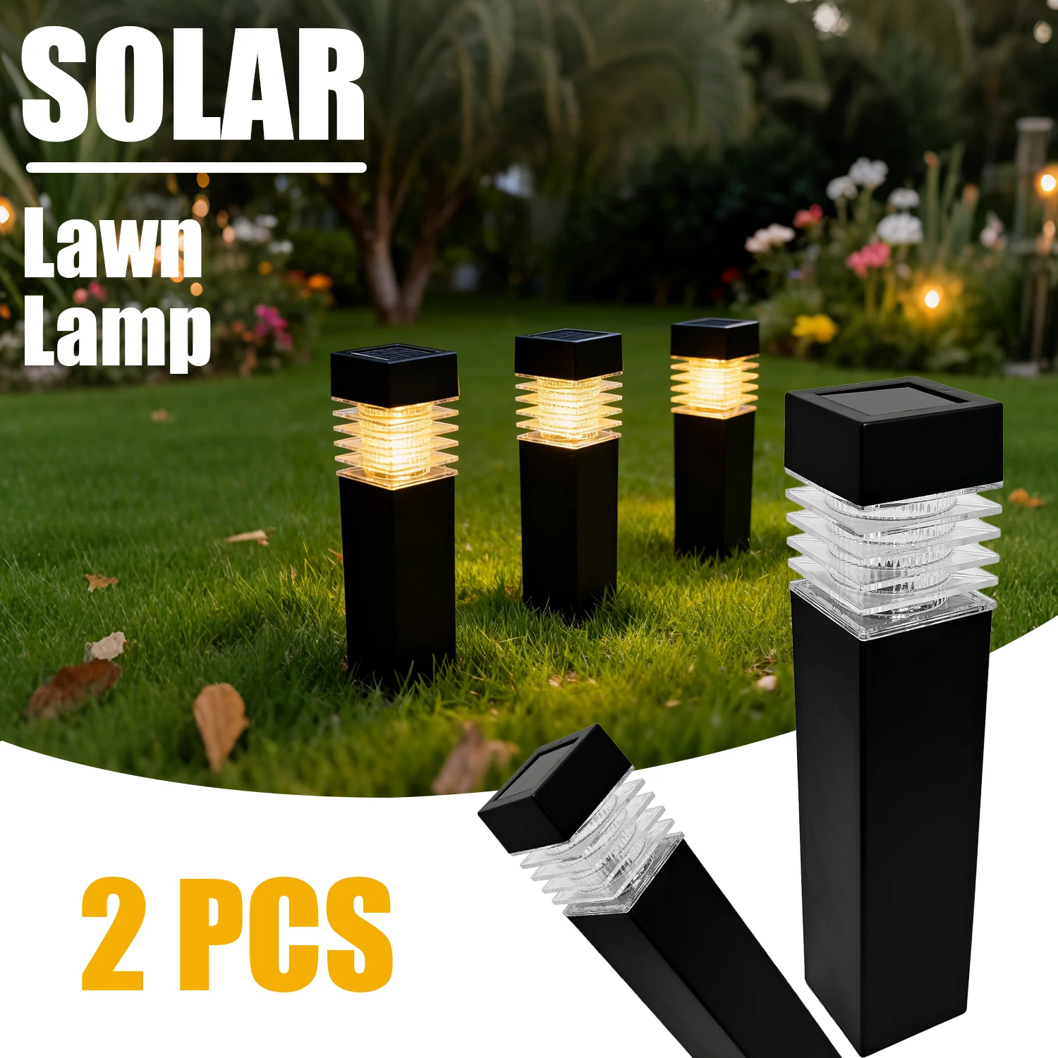 Outdoor Solar Led C… - image
