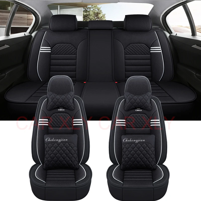 Universal Style Car Seat Cover for Toyota Corolla Camry Prius Seat Leon Altea Xl Kia Stinger Interior Accessories Seat Protector