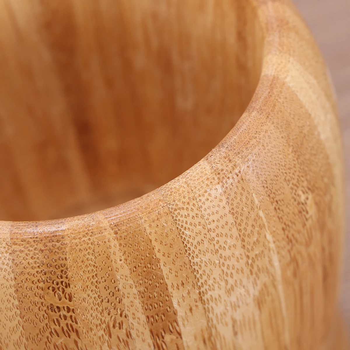 

Bamboo Garlic Grinder Manual Spice Crusher Kitchen Pharmacy Pestle Set Wood Press Tool Finish Easy Clean