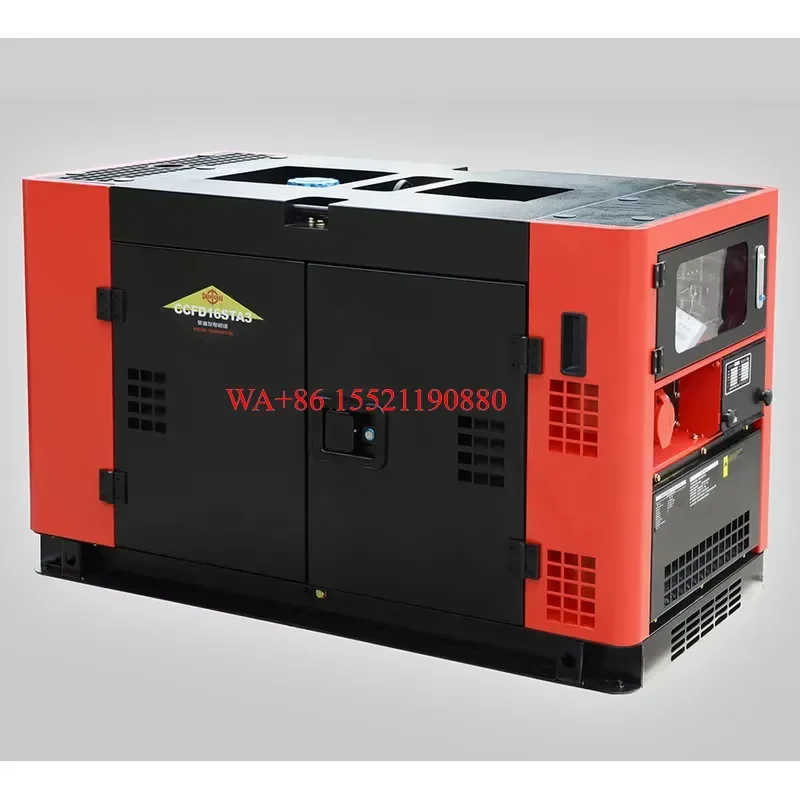 WMWMNU for Small Silent 7KW 10KW Diesel Generator Set 3 Phase Auto Start 60Hz Electrical Governor ATS Options 230V 240V 480V