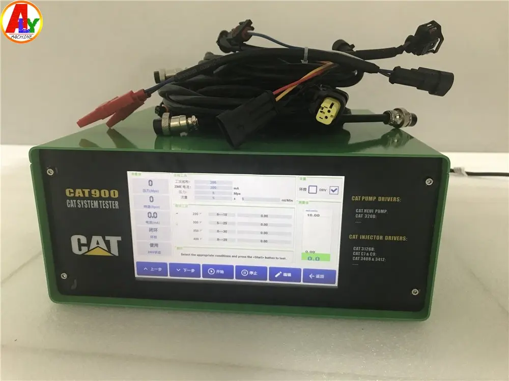 AM-CAT900 Diesel Injector Test Bench CAT 320D Pump Tester