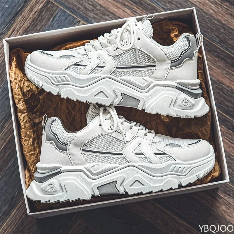 여름 신상 통기성 메쉬 신발 남성 캐주얼 편안한 운동화 패셔너블 다용도 키높이 남성 스니커즈