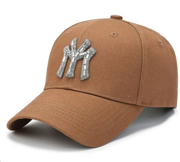 MY Luxury Diamond Damen-Baseballmütze, geeignet für alle Jahreszeiten, Outdoor-Sportkappe, Herrenmode-Trend, lässige Entenzungenhüte – Detail 3