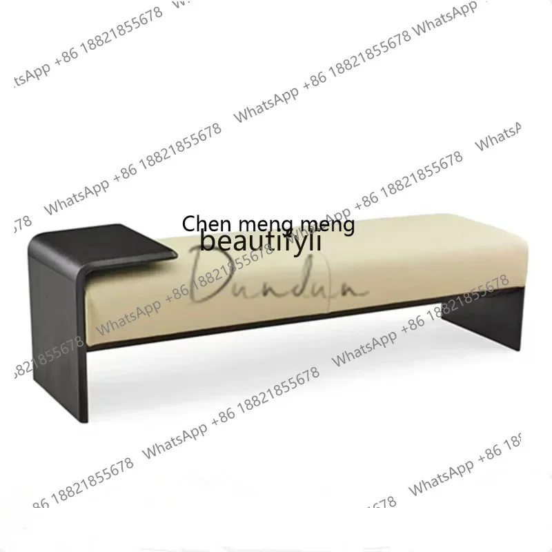 P178 جديد النمط الصيني خشب متين غرفة نوم السرير نهاية البراز غرفة المعيشة أريكة البراز مرحاض منطقة الراحة مقعد طويل