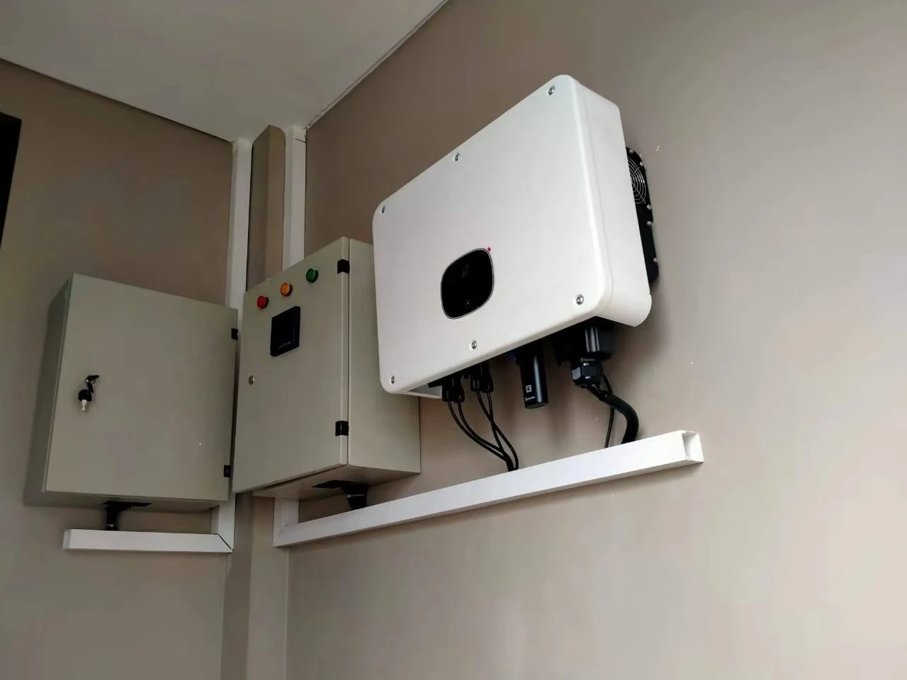 PV2 Solar Panel Set Flat Roof 20Kw Solar System Grid Tie 20Kw Solar Power System