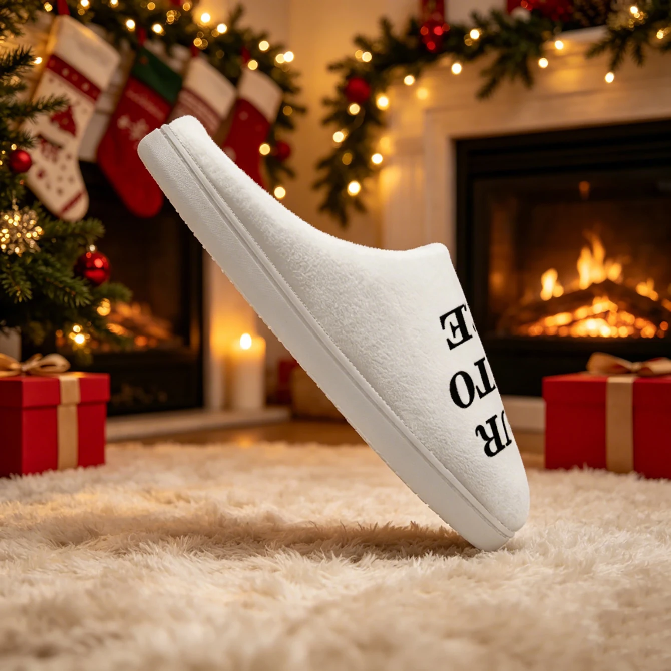 Customized Cotton Slippers humorous photos printed shoes unisex home slippers perfect gifts for couples birthdays and Christmas
