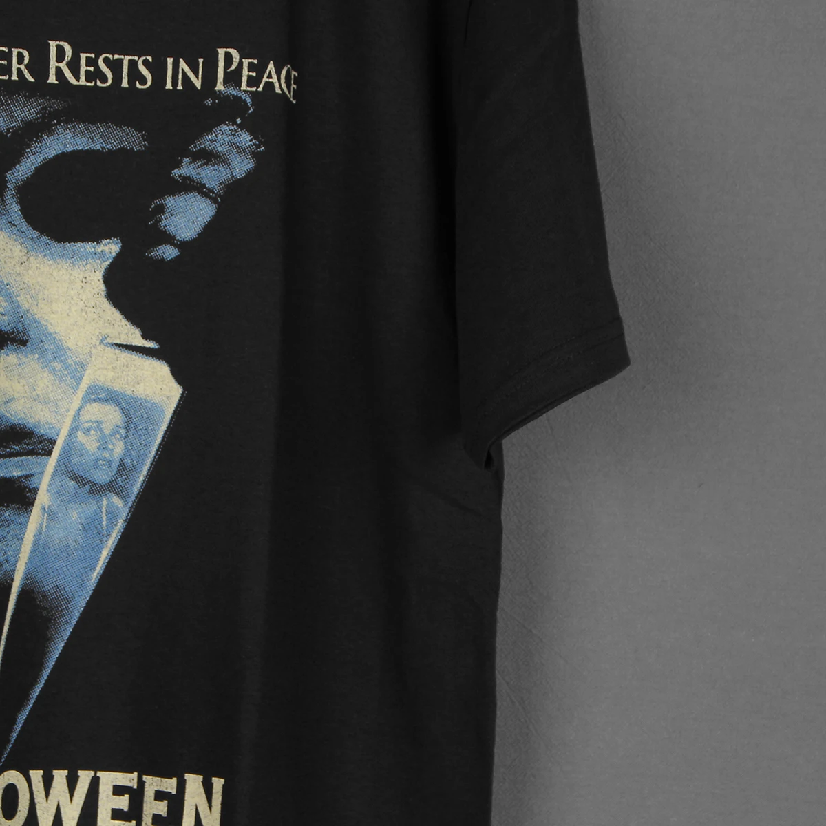 Michael Myers T-Shirt Halloween Horror Movie Jason Voorhees Leatherface Men\'s Clothing Short Sleeve Women Cotton Shirt