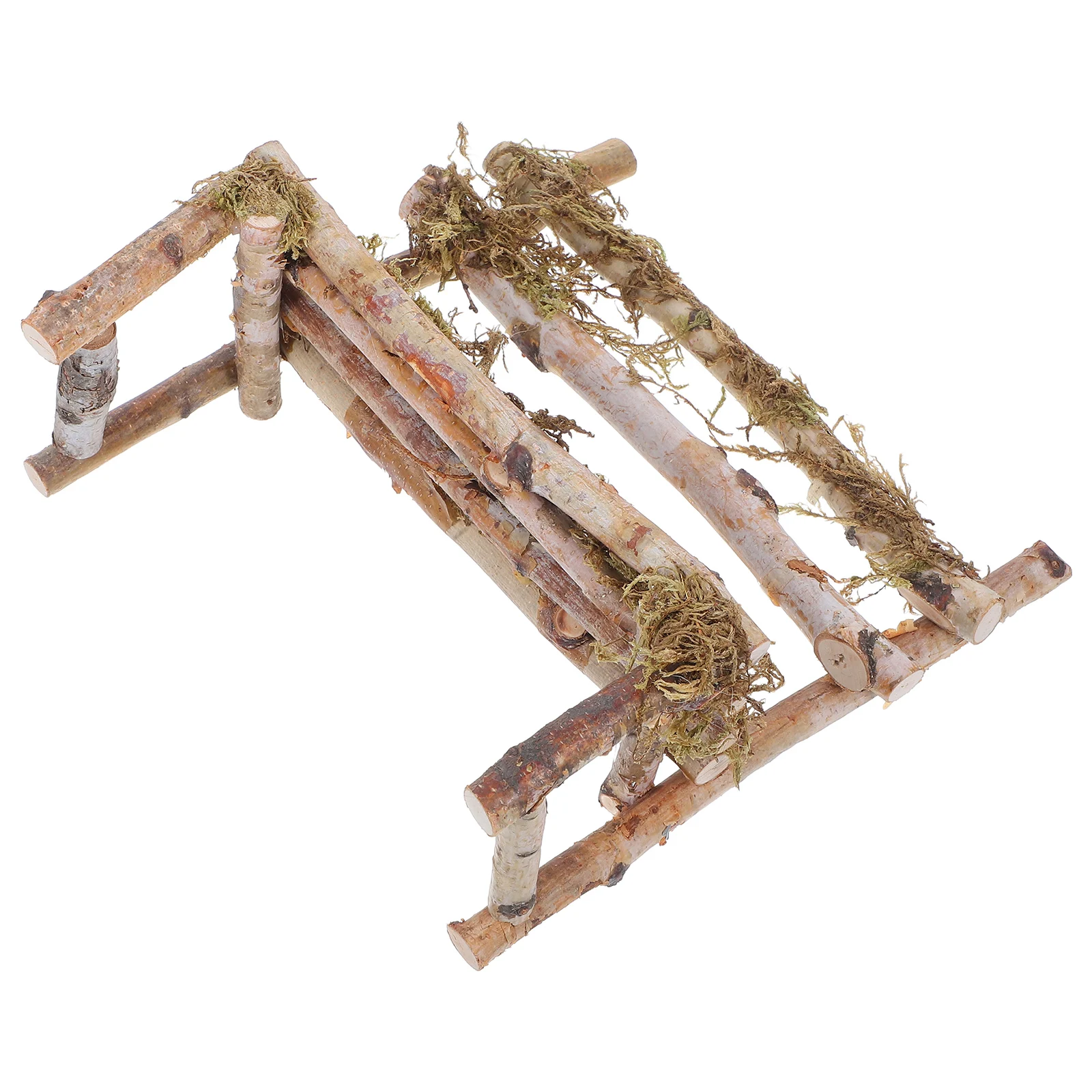 Mini ornamenti per sedie in legno Squisiti piccoli mobili Finestra Casa Soggiorno