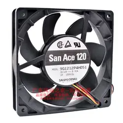 San Ace 120 DC12V 0.31A 120MM 12025 Cooling Fan 120x120x25MM Fan Servers PC Chassis Fan 9G1212P4H06 9G1212P4H051 3PIN