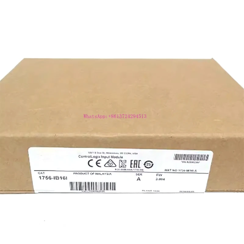 Brand New Original Packaging Product   1 Year Warranty 1756-IB16I