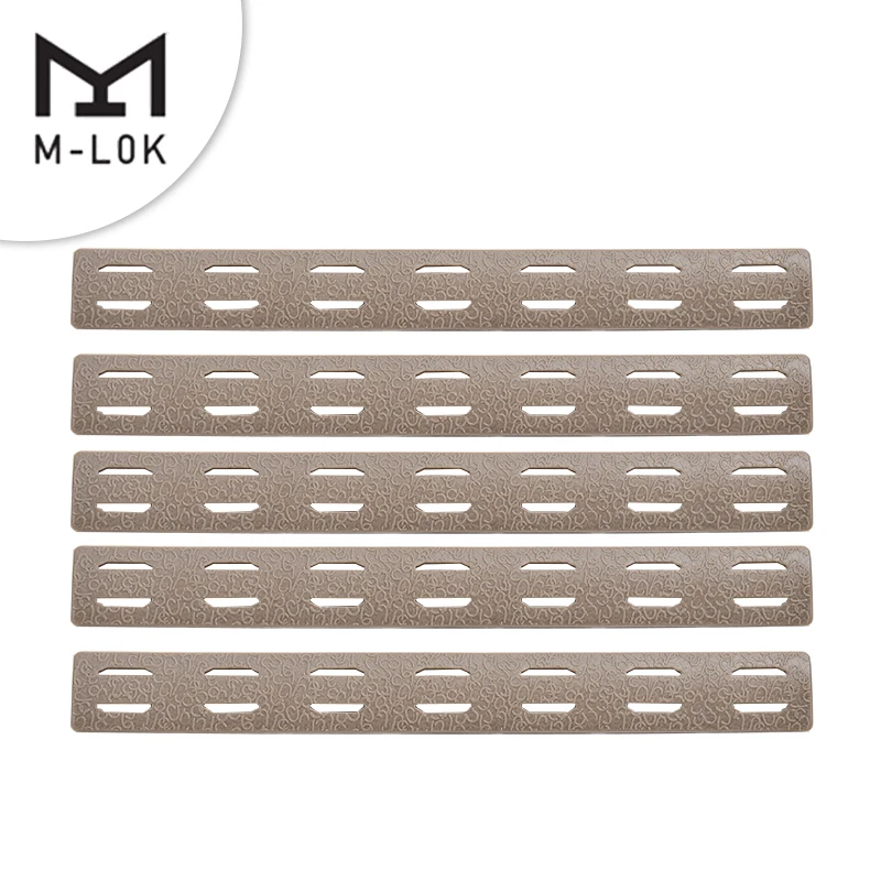 Taktisches Handstopp-Kit XTM Enhanced Rail Panels für 20 mm Picatinny Mlok Keymod kompatibel AR15 M4 Airsoft 4-teiliges Set BCM