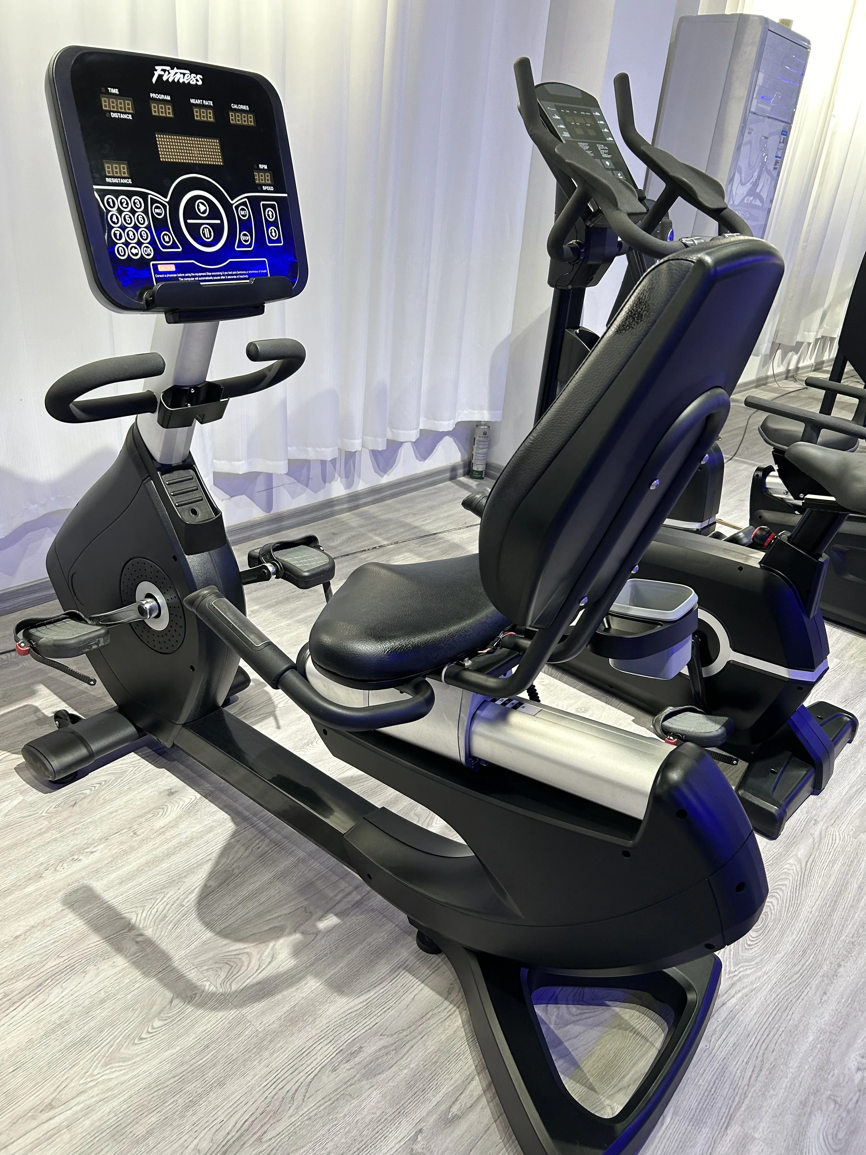 Professional Commercial Recumbent Bike self-generating for body slimmer