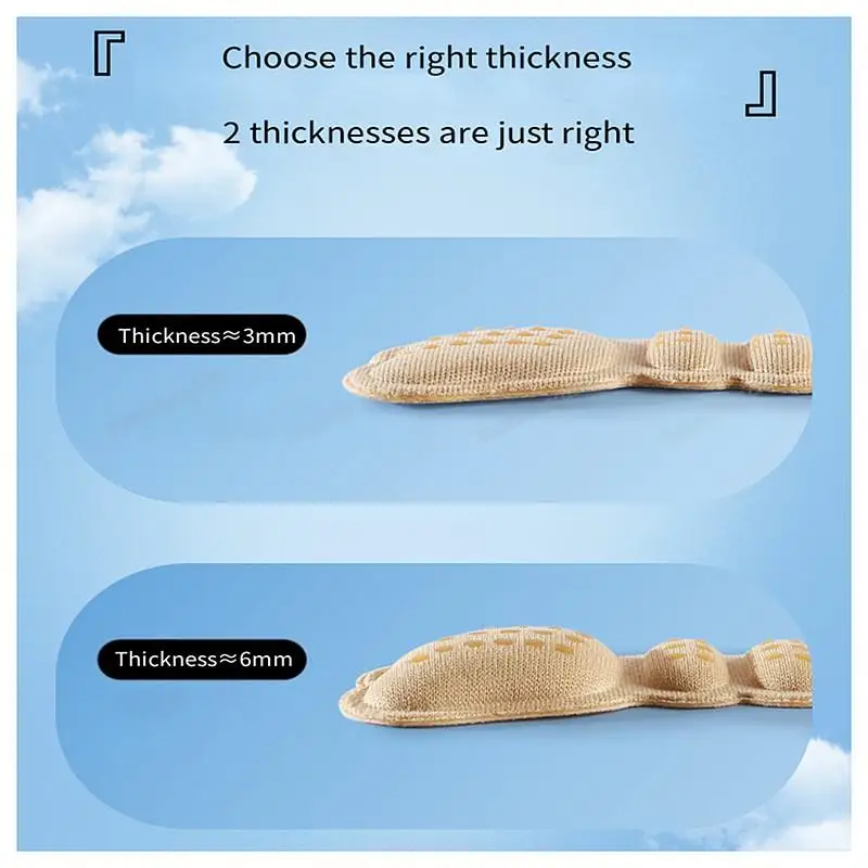 Children\'s Heel Pads Inserts Shoe Backs for Sneakers Heel Stickers Shoe Size Reducer Foot Care Heel Protectors for Womens Shoes