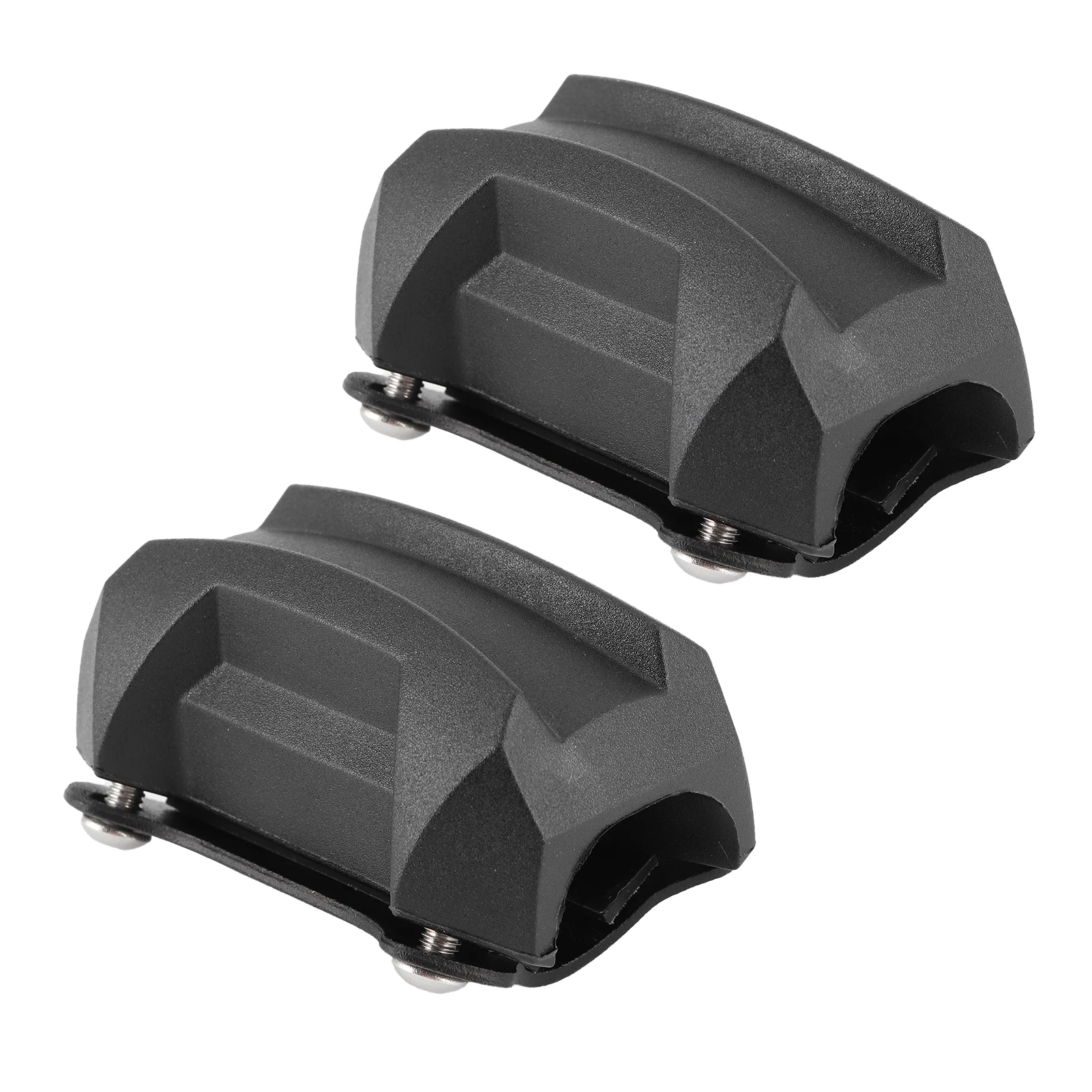 25mm/1in Motorcycle Bumper Guard Anti Drop Rubber Protector Universal Fit for R1200GS R1250GS F800GS