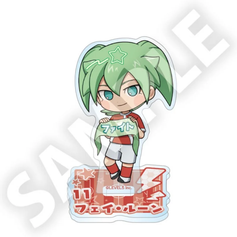 Desk Decor New style Anime Game Inazuma Eleven GO Acrylic Standing Sign Board Keychain 10CM Taiyou Amemiya/Tenma Matsukaze 12PCS