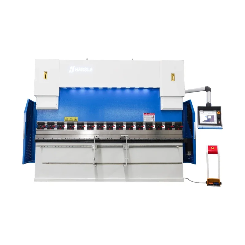 Machine for cutting and bending sheet, sheet press brake with European CE Standards from HARSLE